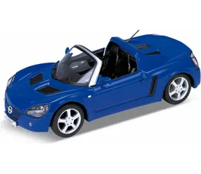 Welly Opel Speedster Modell blau / 1:34 / ab 3 Jahren