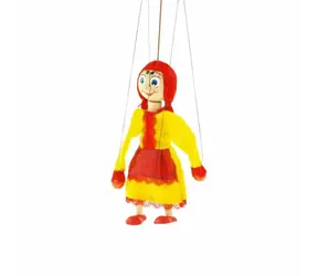 Tschechisch Holzspielzeug Holzpuppen - Mädchen / ab 3 Jahren
