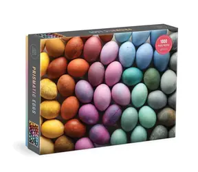 Galison Puzzle Prismatische Eier / 1000 Teile / ab 8 Jahren