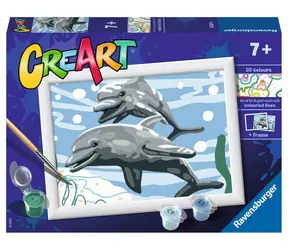 Ravensburger CreArt Fröhliche Delfine / ab 7 Jahren