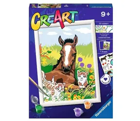 Ravensburger CreArt Pferd und Kätzchen / ab 9 Jahren