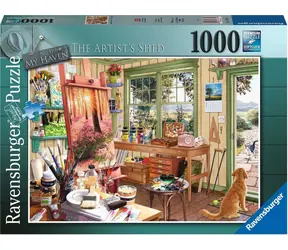 Ravensburger Künstlerhütte / 1000 Teile / ab 14 Jahren