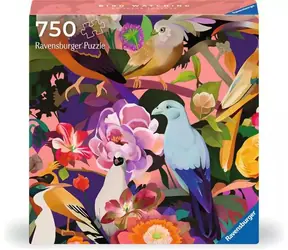 Ravensburger Art & Soul: Bunte Vögel und Blumen / 750 Teile / ab 14 Jahren