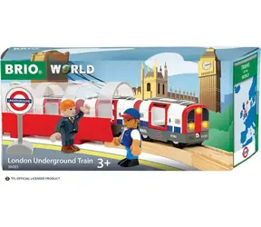 Brio World Trains Edition: Batteriebetriebene Londoner U-Bahn / ab 3 Jahren