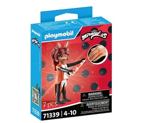Playmobil Miraculous 71339 Der magische Marienkäfer und die schwarze Katze: Rena Rouge / Anzahl der Teile: 7 / ab 4 Jahren