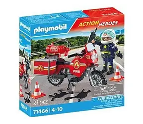 Playmobil Action Heroes 71466 Feuerwehrauto am Unfallort / Anzahl Teile: 21 / ab 4 Jahren