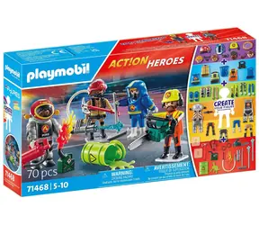 Playmobil® Action Heroes 71468 Meine Figuren: Feuerwehrleute / Teileanzahl: 70 / ab 4 Jahren