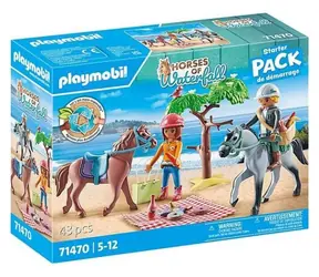 Playmobil Horses of Waterfall 71470 Reiten mit Amelia und Ben am Strand / Anzahl Teile: 43 / ab 5 Jahren