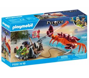 Playmobil Piraten 71532 Kampf mit einer Riesenkrabbe / Anzahl Teile: 26 / ab 4 Jahren