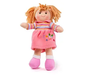 Bigjigs Toys Stoffpuppe Jenny 28 cm
