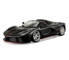 Bburago Ferrari La Ferrari Aperta schwarz / Maßstab 1:24 / ab 3 Jahren