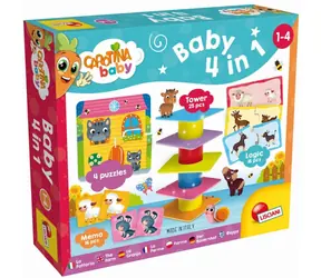 Liscianigioch Carotina Babyspiele 4in1 / ab 1 Jahr