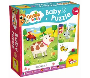 Liscianigioch Carotina Babypuzzle - Bauernhof / ab 1 Jahr
