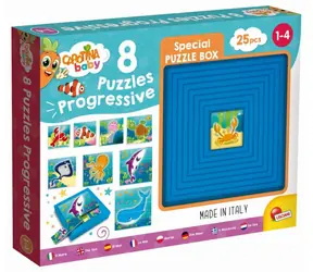 Liscianigioch Carotina Baby 8 Puzzle - Meer / ab 1 Jahr
