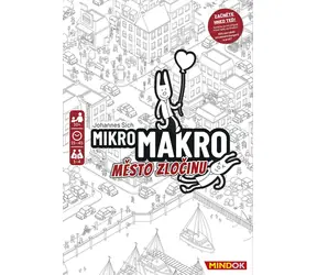 Mindok MikroMakro: City of Crime / Spieldauer: 20 Minuten / Anzahl der Spieler: 1 - 4 / ab 10 Jahren