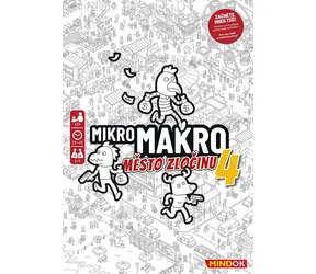 Mindok MikroMakro: City of Crime 4 / Spieldauer: 20 Minuten / Anzahl der Spieler: 1 - 4 / ab 12 Jahren