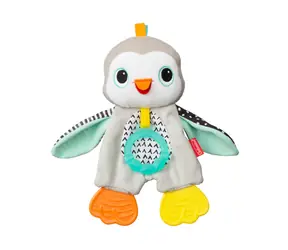 Infantino Muchláček Pinguin mit Beißringen / ab 0 Monaten