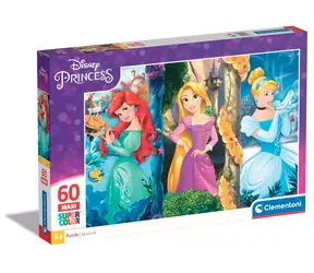 Clementoni - Puzzle Maxi - Prinzessinnen / 60 Teile / ab 4 Jahren 