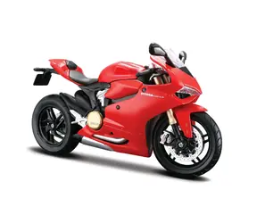 Maisto - Montagelinie Ducati 1199 Panigale rot / Maßstab 1:12 / ab 8 Jahren 