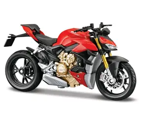 Maisto Ducati Super Naked V4 S rot / Maßstab 1:18 / ab 3 Jahren 
