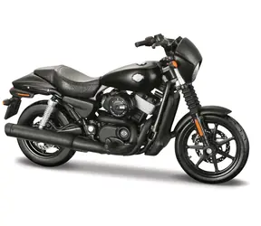 Maisto HD 2015 Harley-Davidson Street® 750, mattschwarz / Maßstab 1:18 / ab 3 Jahren 