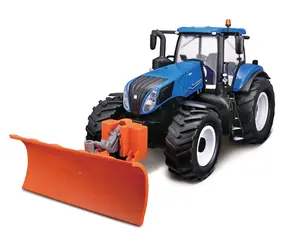 Maisto RC New Holland Traktor mit Pflug mit Lichtern / RC Traktor / Fernbedienung / 2,4GHz / ab 8 Jahren 