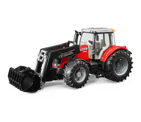Bruder 03047 Massey Ferguson Traktor mit Frontlader / ab 3 Jahren 