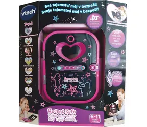VTech Kidi Secret Safe - Mein geheimes Tagebuch schwarz / CZ -Version / ab 6 Jahren 