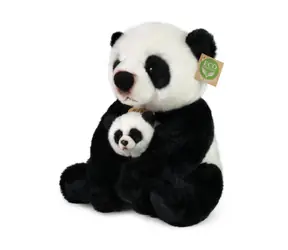Rappa Plüschpanda mit Baby 27 cm / UMWELTFREUNDLICH / ab 0 Monaten 