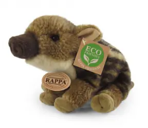 Rappa Plüschbaby Wildschwein sitzend 20 cm / UMWELTFREUNDLICH / ab 0 Monaten 