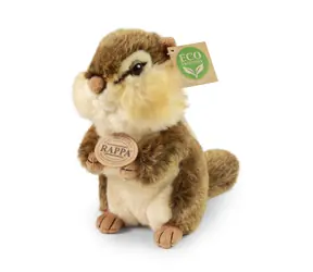 Rappa Plüsch-Streifenhörnchen stehend 20 cm / UMWELTFREUNDLICH / ab 0 Monaten 