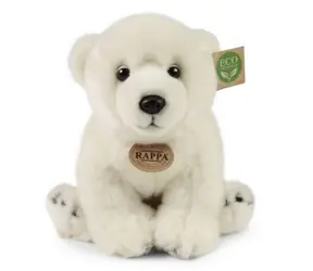 Rappa Plüsch-Eisbär sitzend 28 cm / UMWELTFREUNDLICH / ab 0 Monaten 