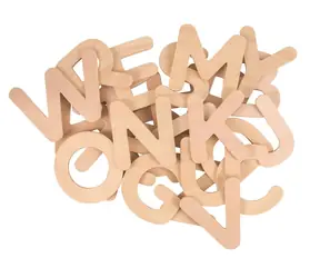 Bigjigs Toys Großbuchstaben aus Holzalphabet / ab 3 Jahren
