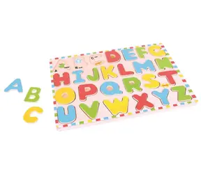 Bigjigs Toys Englisches Alphabet mit Bildern / ab 3 Jahren