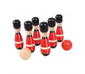 Bigjigs Toys English Guard Kegelspiel / ab 3 Jahren