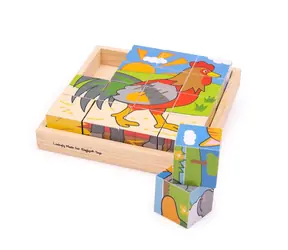 Bigjigs Toys Bilderblöcke Bauernhof / ab 18 Monaten