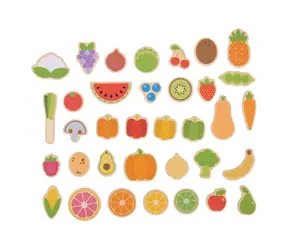 Bigjigs Toys Obst- und Gemüsemagnete / ab 3 Jahren
