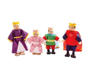 Bigjigs Toys Holzfiguren Königsfamilie / ab 3 Jahren