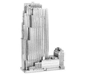 Metal Earth 3D Puzzle 30 Rockefeller Plaza (GE Building) / 29 Teile / ab 14 Jahren