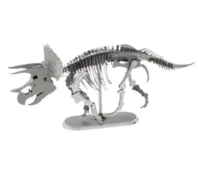 Metal Earth 3D Puzzle Triceratops / 56 Teile / ab 14 Jahren