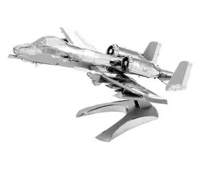 Metal Earth 3D Puzzle Flugzeug A-10 Warthog / 29 Teile / ab 14 Jahren