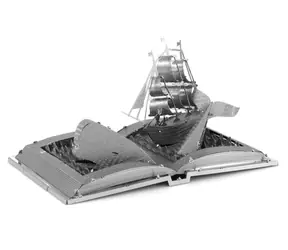 Metal Earth 3D-Puzzlebuch: Weißer Wal / 49 Teile / ab 14 Jahren