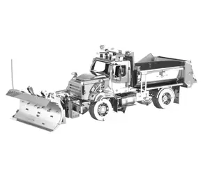 Metal Earth 3D Puzzle Freightliner 114SD Schneepflug / 92 Teile / ab 14 Jahren