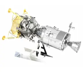 Metal Earth 3D Puzzle Apollo CSM mit Mondmodul / 104 Teile / ab 14 Jahren