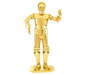 Metal Earth 3D Puzzle Star Wars: C-3PO (golden) / 56 Teile / ab 14 Jahren
