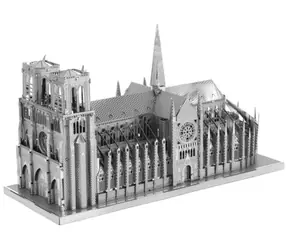 Metal Earth 3D-Puzzle Kathedrale Notre-Dame / 75 Teile / ab 14 Jahren