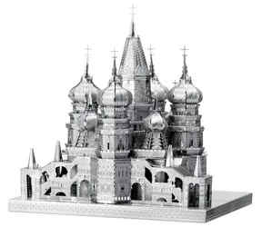Metal Earth 3D-Puzzle Tempel des Heiligen Basilius / 96 Teile / ab 14 Jahren