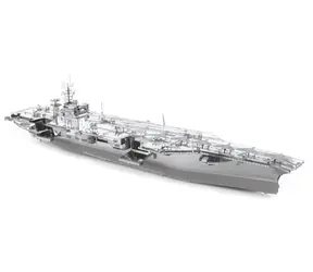 Metal Earth 3D Puzzle Flugzeugträger USS Theodore Roosevelt CVN-71 / 79 Teile / ab 14 Jahren