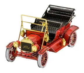 Metal Earth 3D Puzzle Ford Modell T 1908 (rot) / 30 Teile / ab 14 Jahren