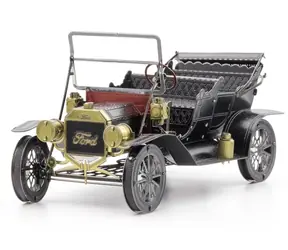 Metal Earth 3D Puzzle Ford Modell T 1908 (farbig) / 29 Teile / ab 14 Jahren